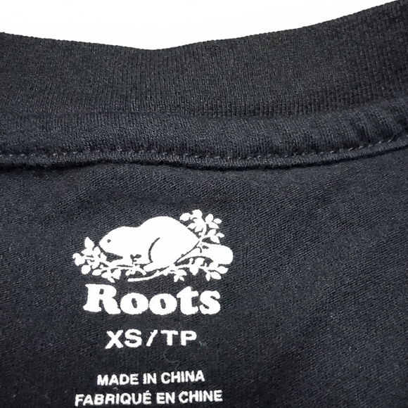 Roots Black and Red Graphic Tee for Men - Picture 3 of 3